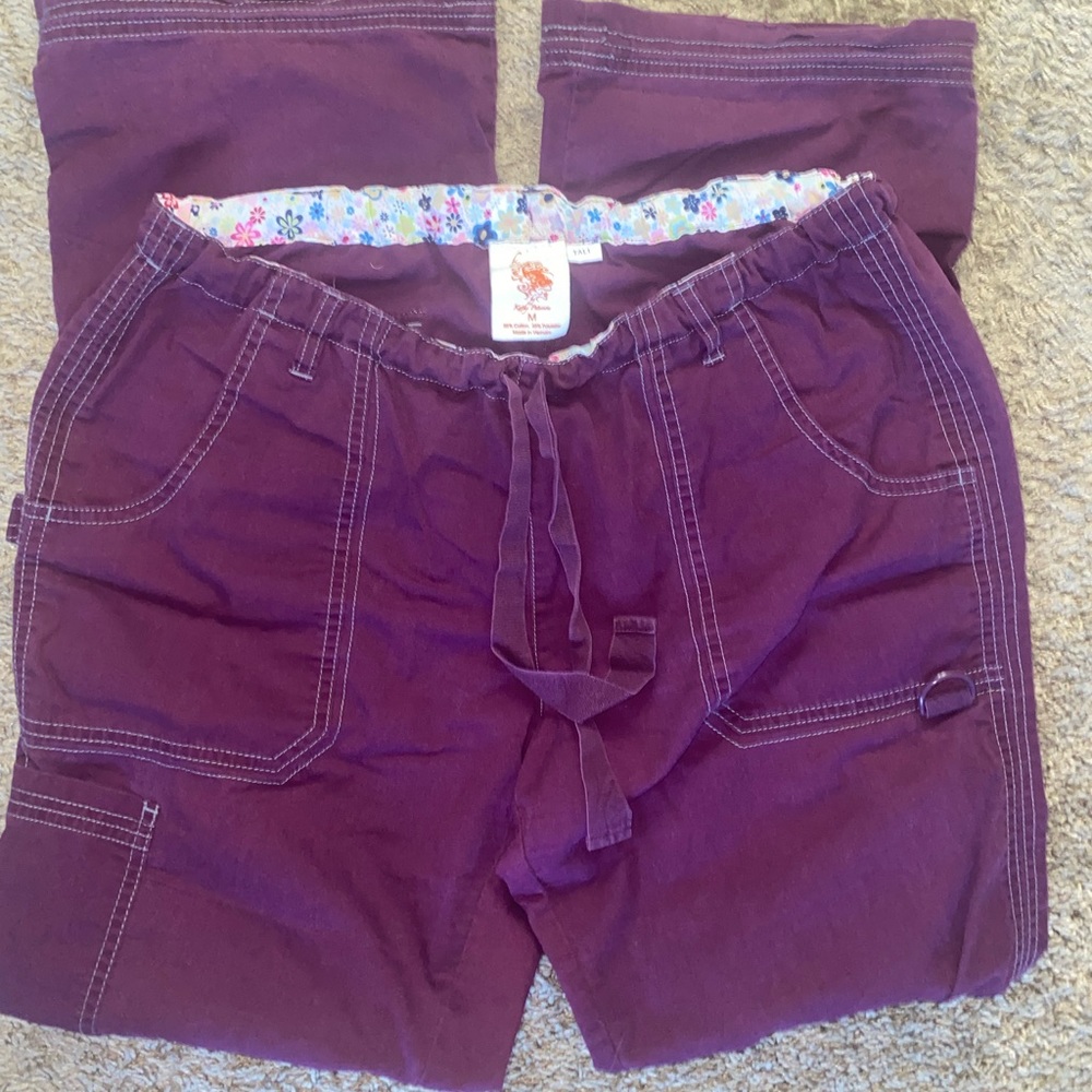 Koi Scrub Pants Purple